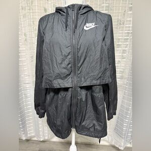 Nike Black Hooded Jacket